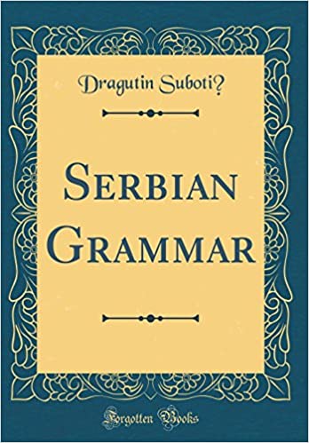 کتاب گرامر زبان صربستانی